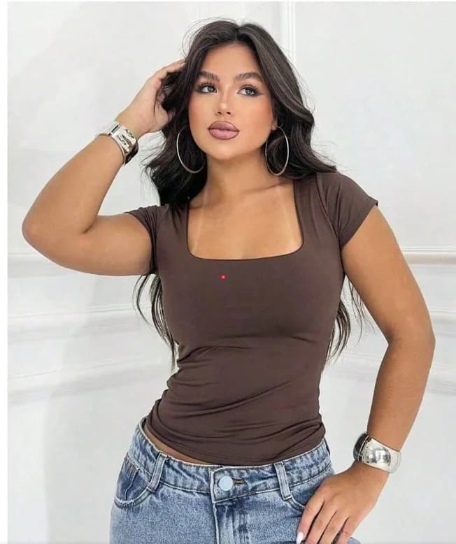 Blusa POLIAMIDA Manguinha