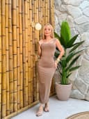 Vestido POLIAMIDA Scarlleth Longo