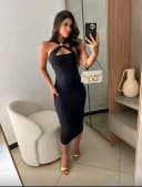 Vestido POLIAMIDA Luiza MiD LISO