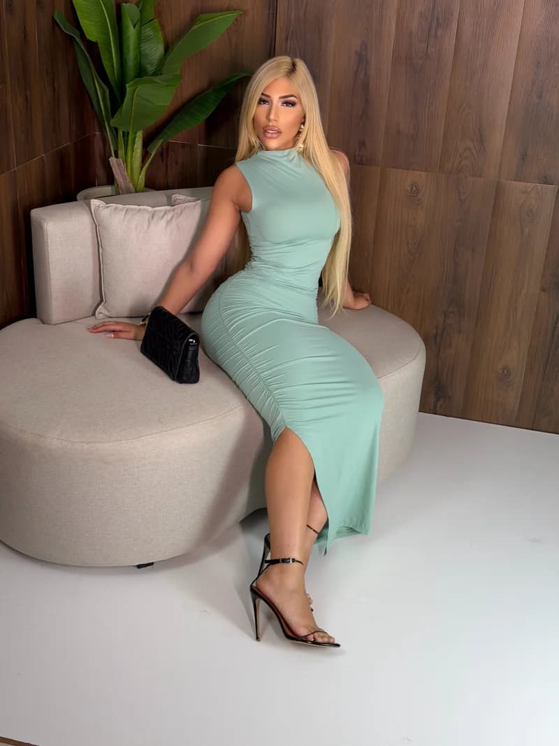 Vestido Longo POL. Alessandra