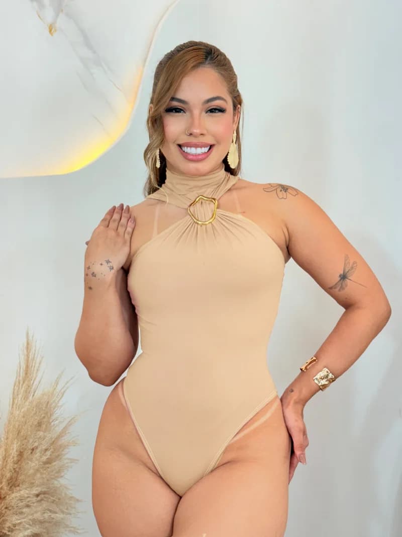 Body POLIAMIDA Letícia