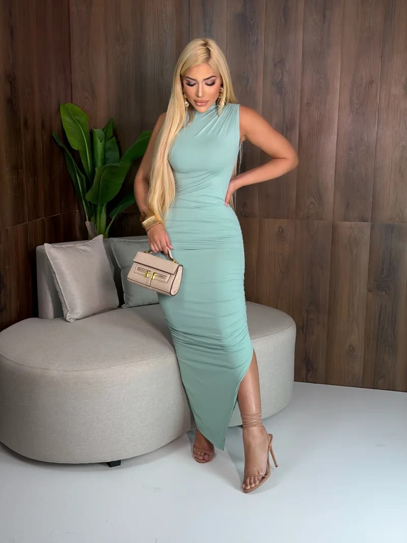 Vestido Longo POL. Alessandra