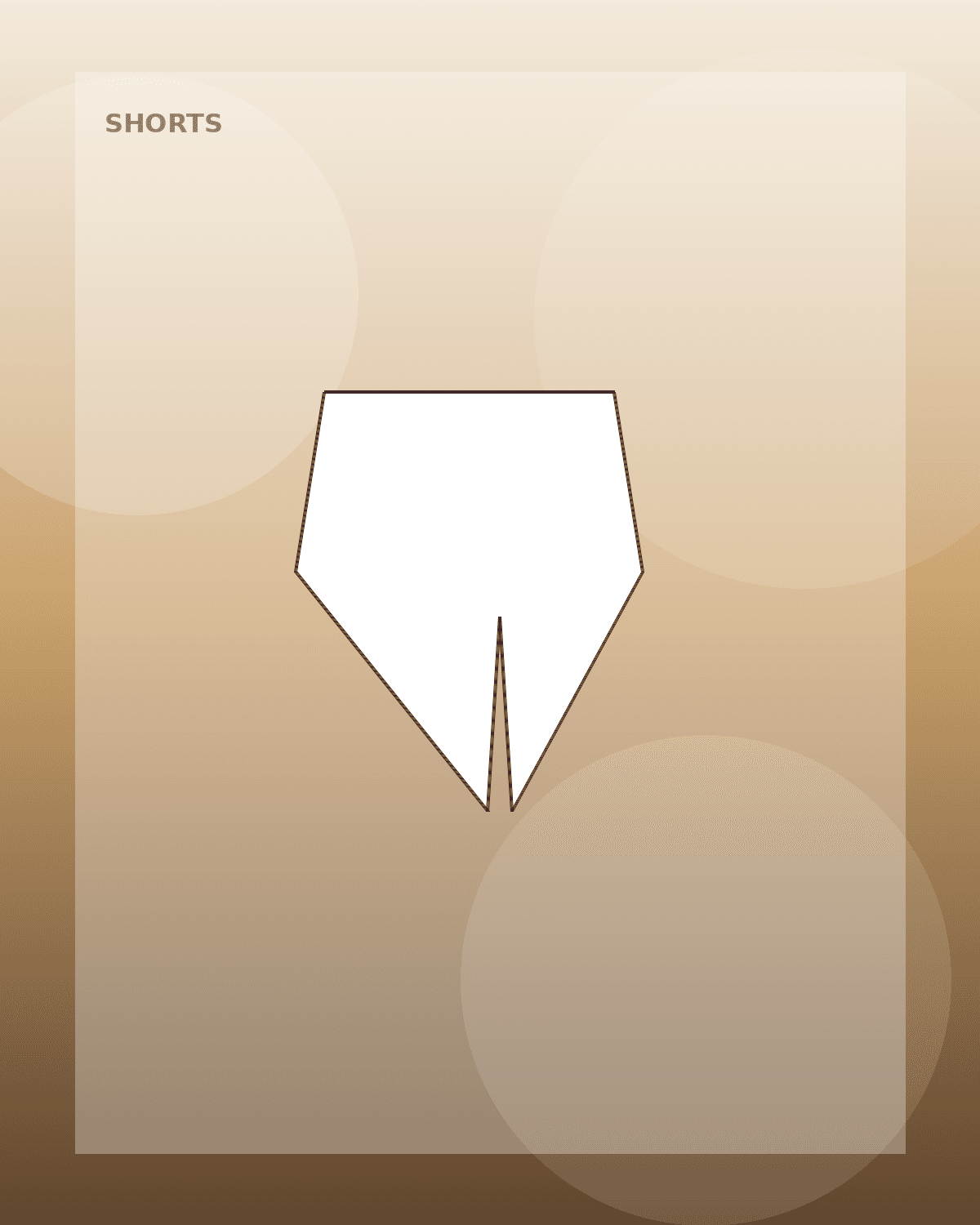 Short Alfaiataria Areia